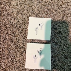 Apple AirPods 4th Generation with active noise cancellation